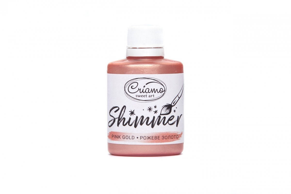 

Краситель Criamo Shimmer Металик Розовое золото 30 грамм