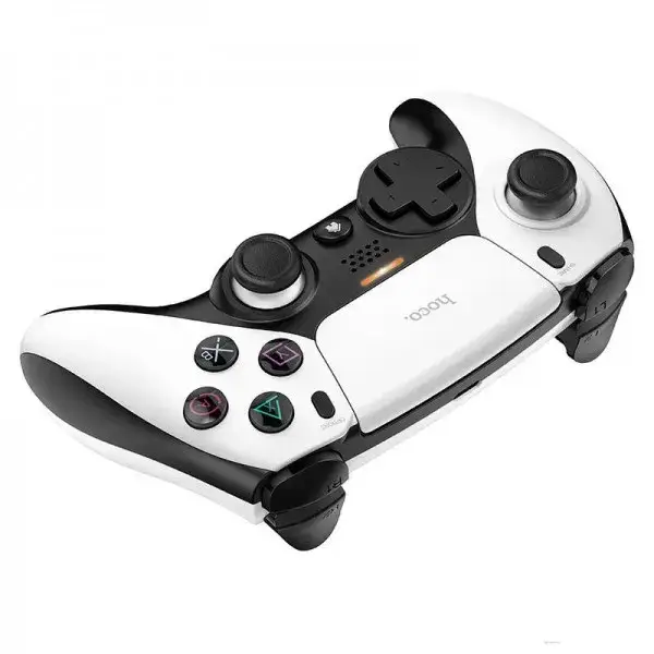 

Геймпад Hoco GM9 Diamond multi-function PS4 gamepad Black White беспроводной