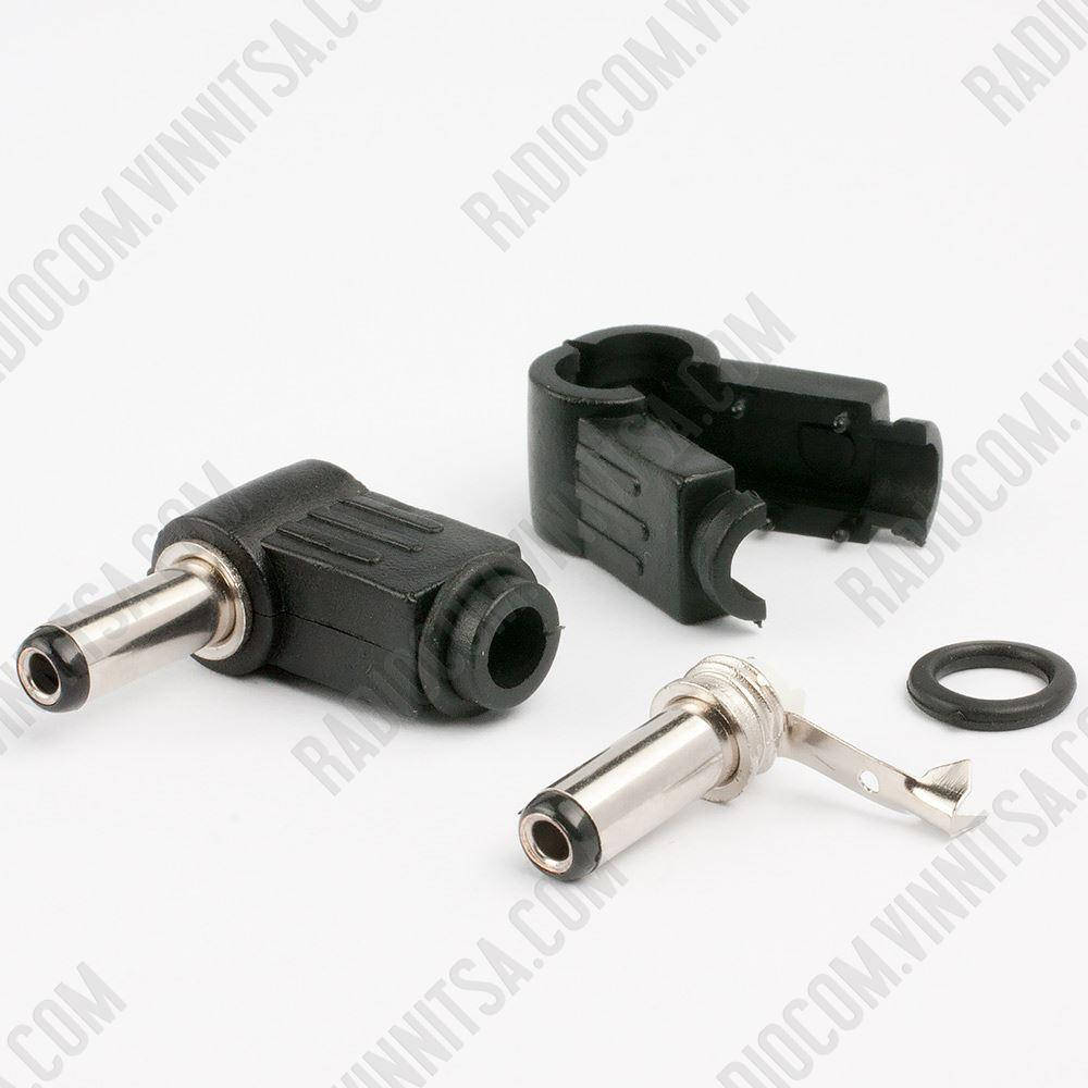 

№44/2 Шт. питания 2.5/5.5 L=14mm (угловой) РАЗЪЕМЫ РАЗНЫЕ
