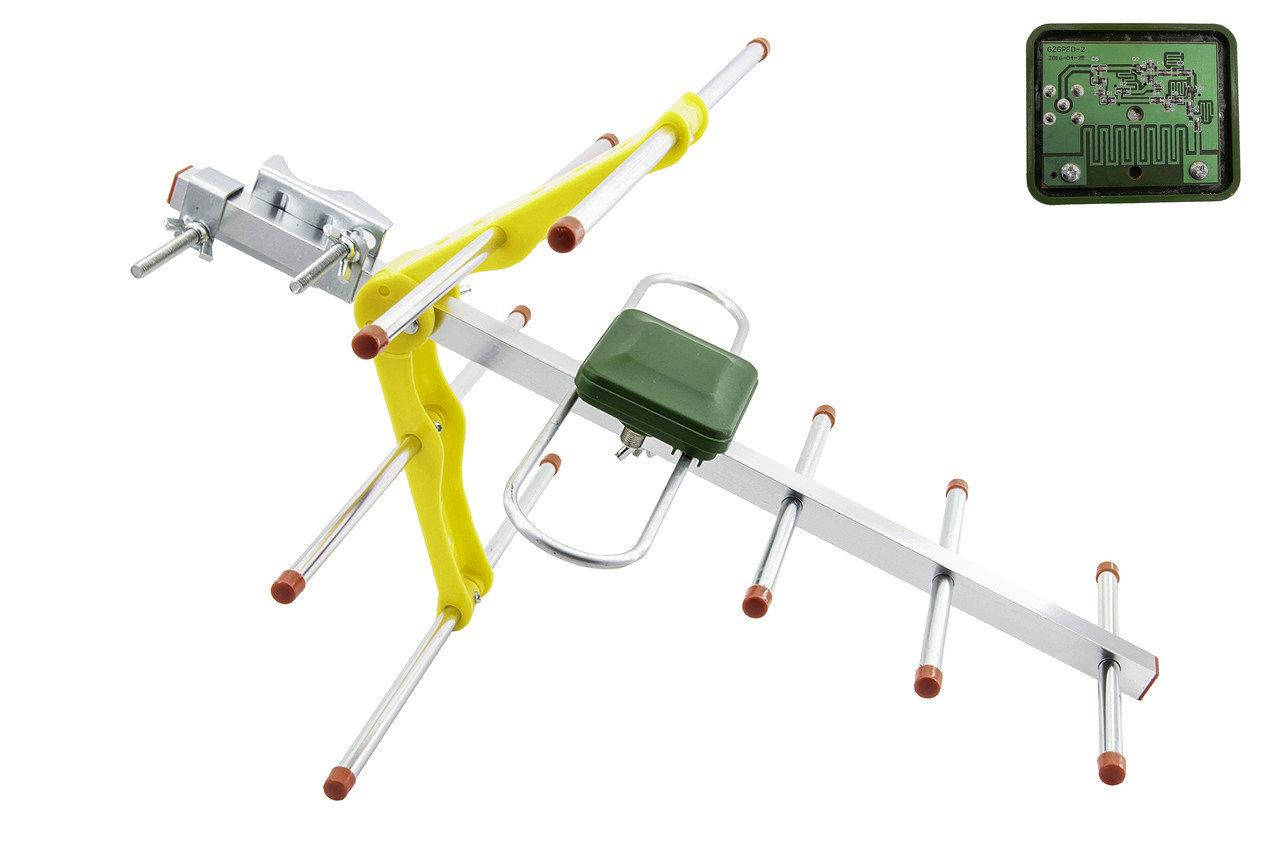 

АНТЕННА EUROSKY ES - 003 Yellow наружная с усилителем 5В (до 50 км)