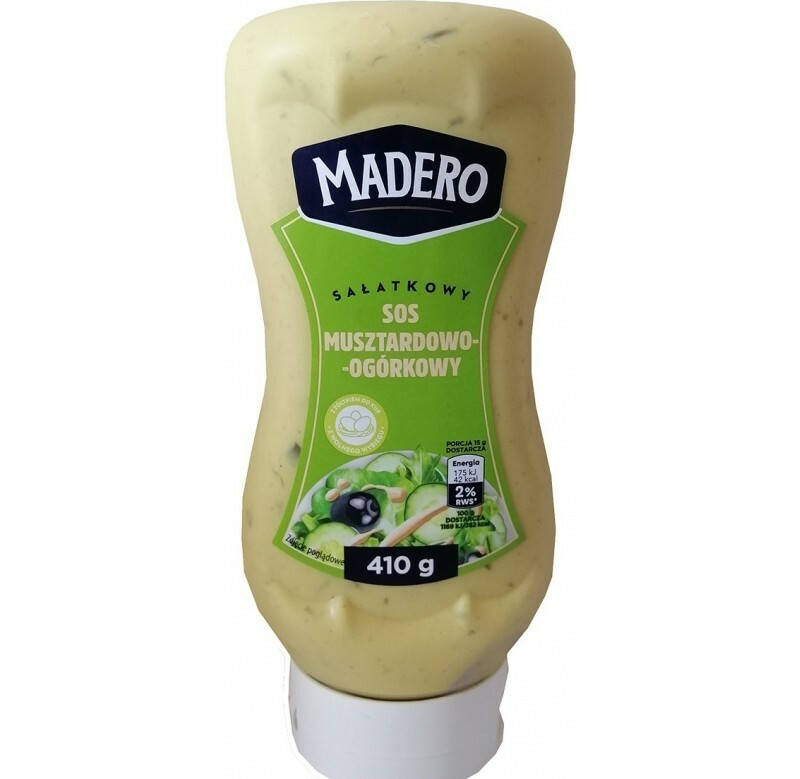 

Соус салатный ТМ "Madero" Salatkowy (горчично-огуречный) 410г