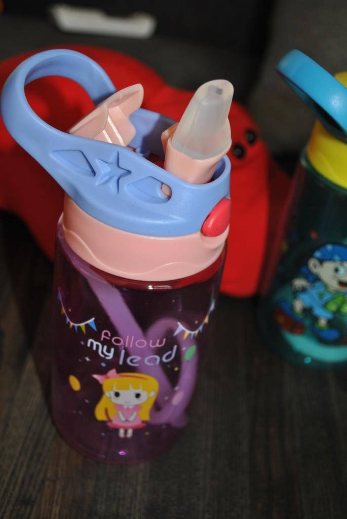

Пластиковая бутылка детская Baby bottle LB 400 с трубочкой 500мл, Салатовый