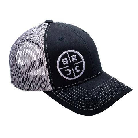 

Кепка BRCC Company Circle Logo Trucker Hat - Black w/Grey Mesh