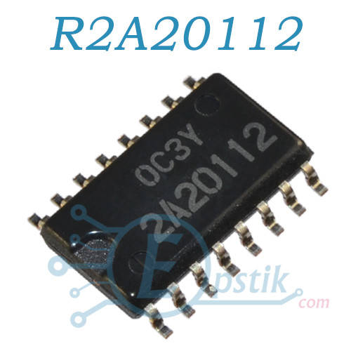 

R2A20112, малошумящий PFC контроллер питания, SOP16