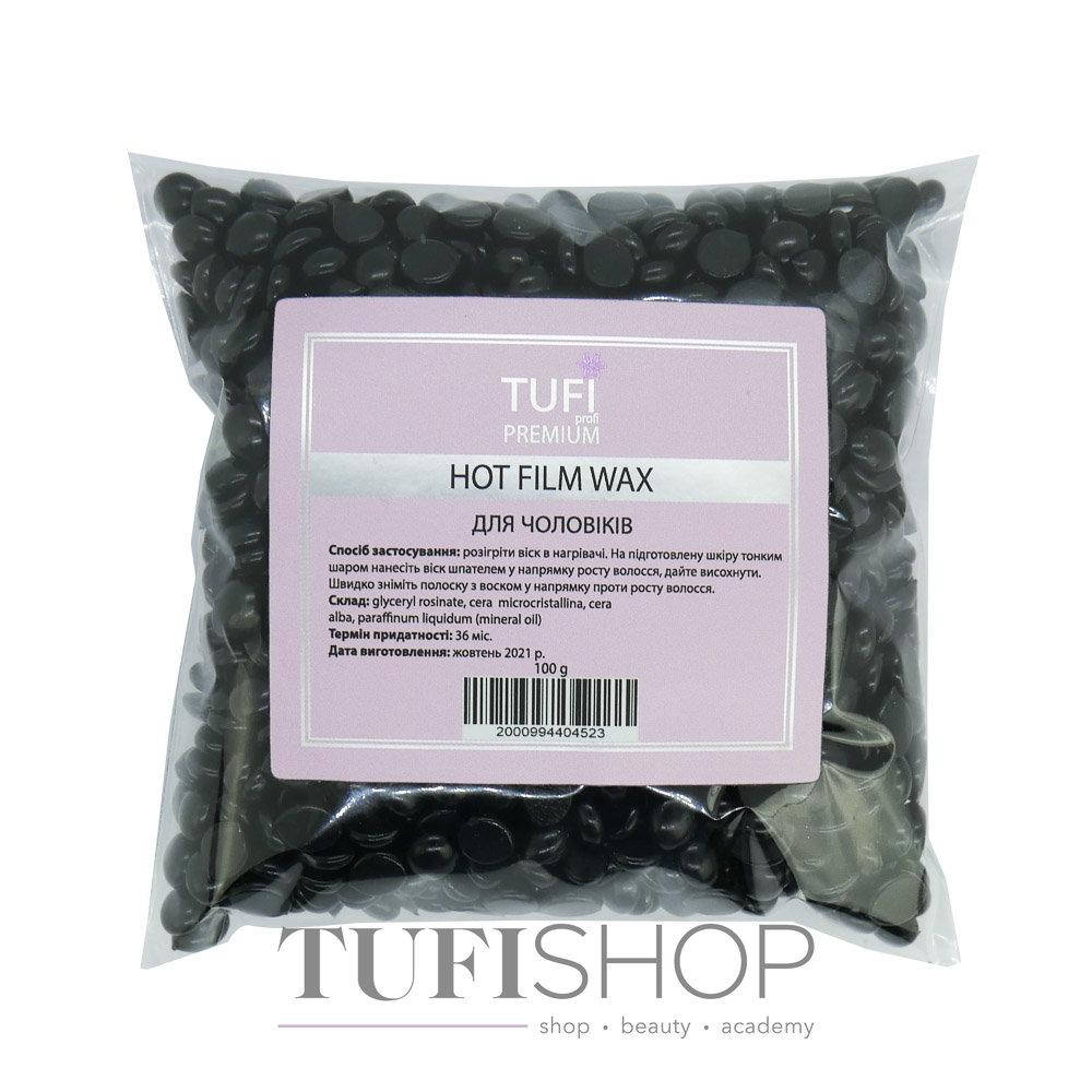 

Горячий полимерный воск в гранулах TUFI profi PREMIUM для мужчин 100 г (0105238)