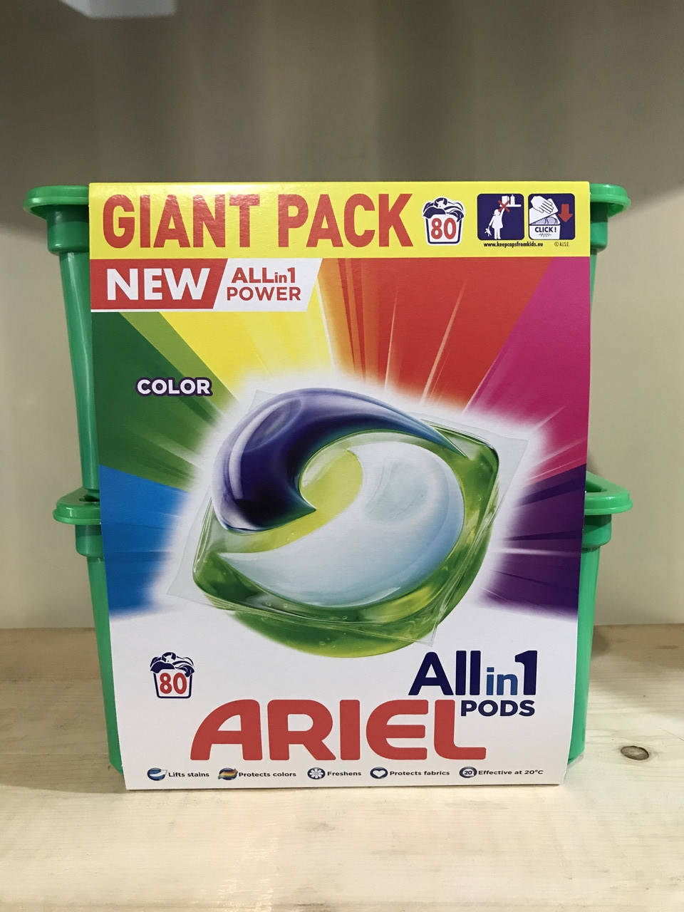 

Капсули для прання Ariel Pods 3in1 Color, 80 шт