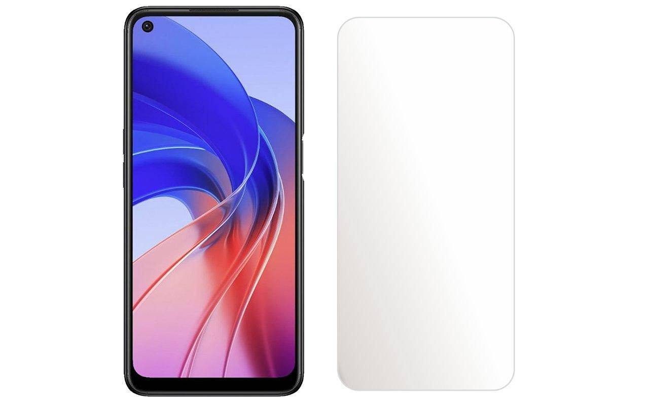 

Прозрачное защитное стекло Oppo A55 4G, Прозрачный