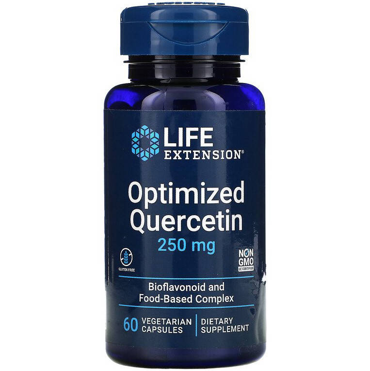 

Оптимизированный кверцетин Life Extension "Optimized Quercetin" 250 мг (60 капсул)