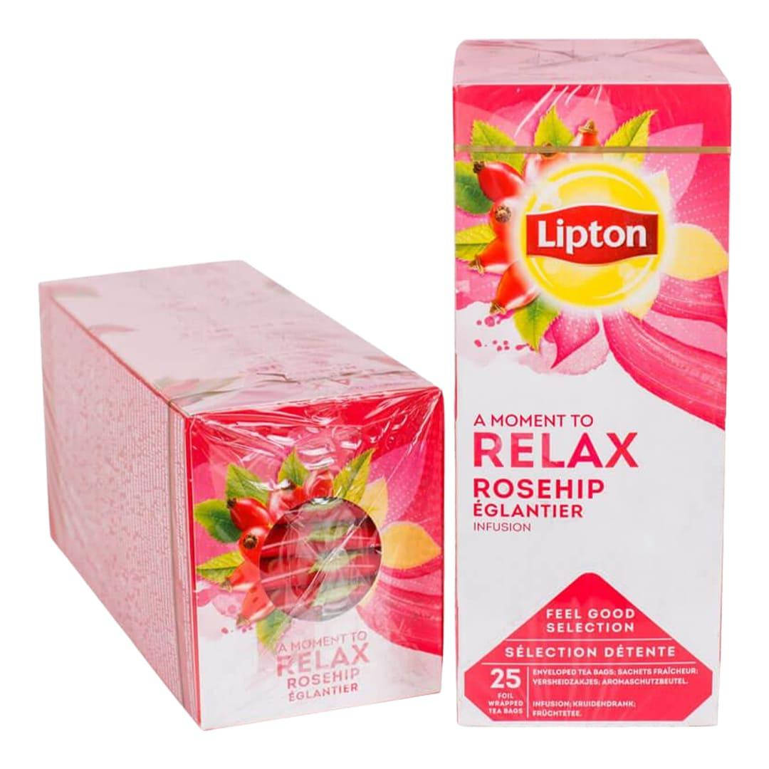 

Чай пакетированный Lipton Rosehip (Шиповник) HoReCa 25 шт