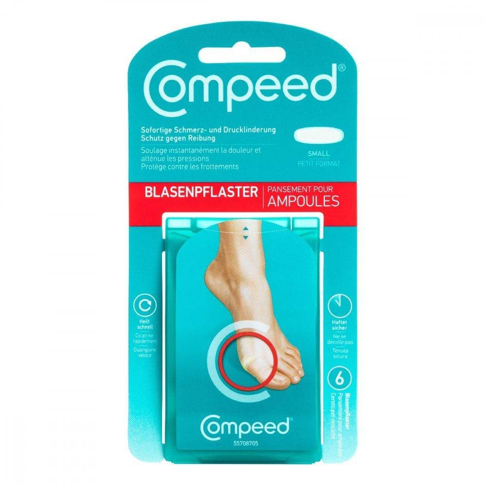 

Compeed - набор пластырей от волдырей, маленькие, 6 шт.
