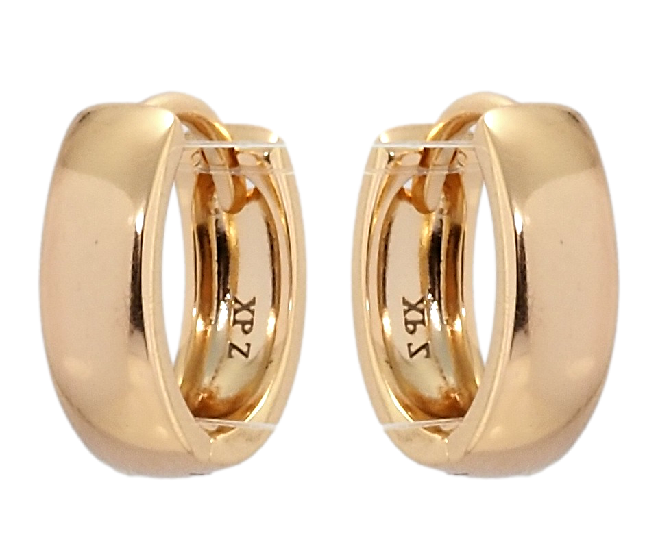 

Серьги Xuping Позолота 18K колечки "Классика"