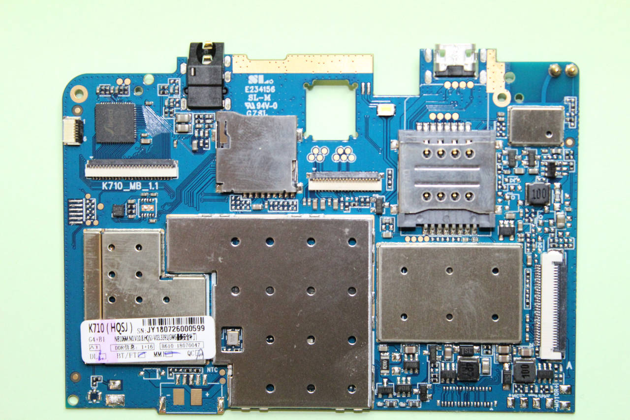 

Bravis NB106M 3G плата основная (NB106M.N0.V10.8.HQSJ-V03.3391) (новая)