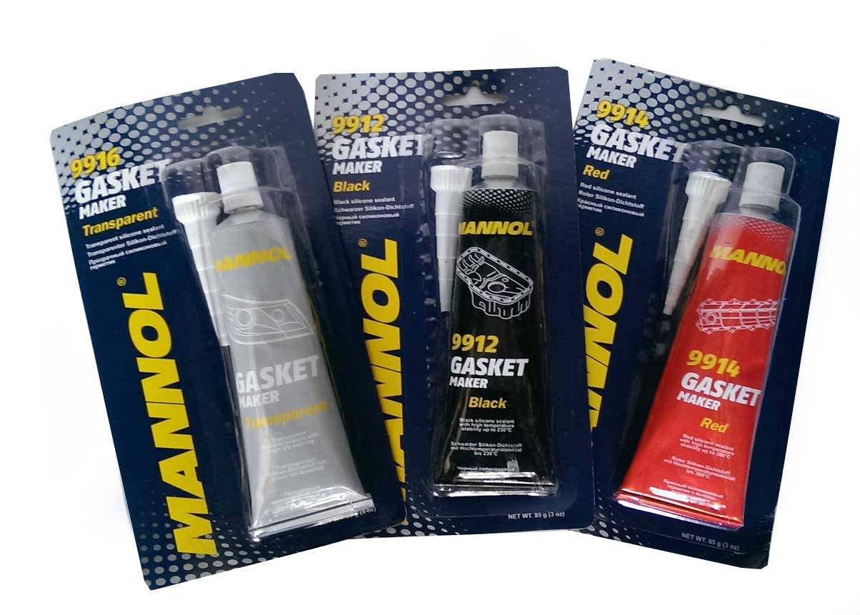 

Герметик силиконовый красный 85г Mannol 9914