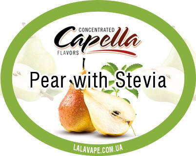 

Ароматизатор Capella Pear with Stevia (Груша)