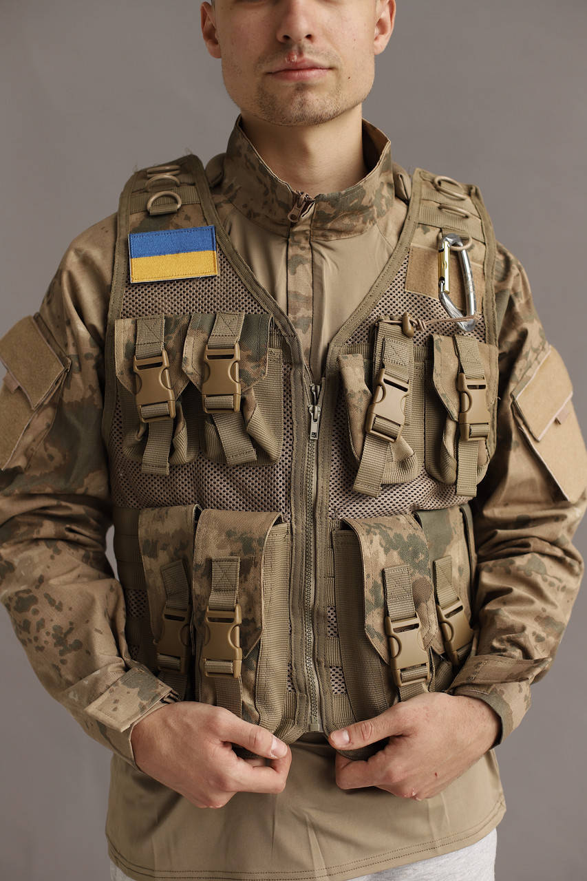 

Розгрузка-плитоноска з підсумками. Розгрузка тактична. Тактичний жилет.