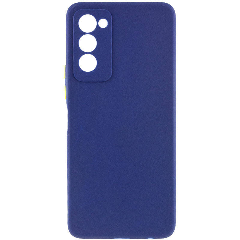 

Чехол с защитой камеры для TECNO Camon 18 / Camon 18P (Синий)