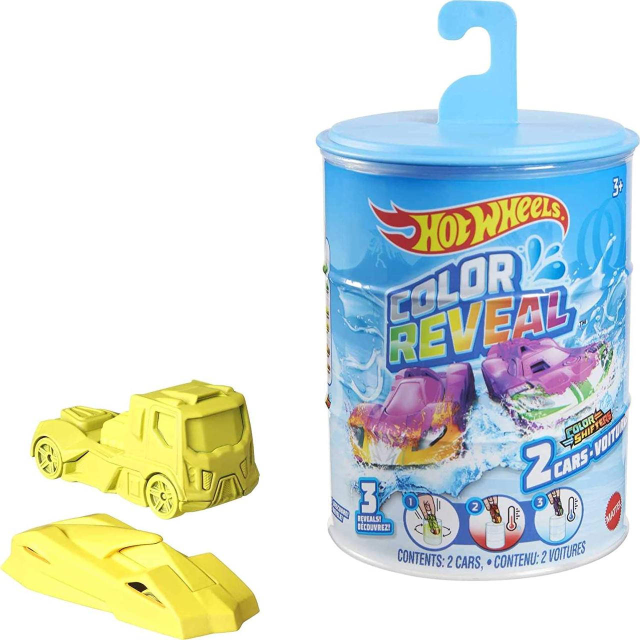 

Набор-сюрприз Hot Wheels Цветное перевоплощение Hot Wheels Color Reveal 2 Pack (GYP13)