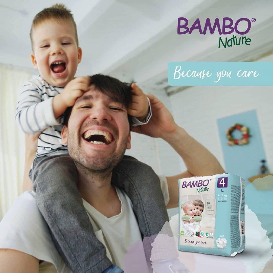 

Эко Подгузники Bambo Nature Maxi 4 (7-14 кг), 24 шт. Bambo Nature (19254)