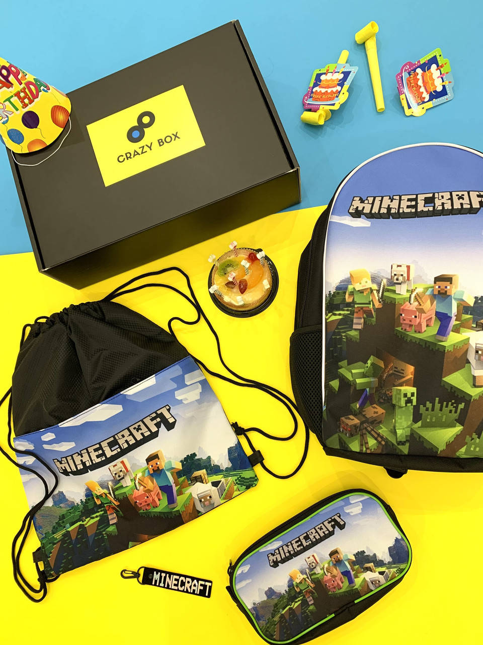 

Подарок мальчику на День Рождения подарочный бокс Майнкрафт Minecraft
