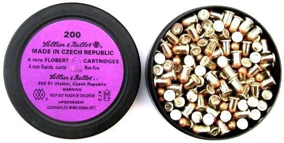 

Патроны Флобера Sellier & Bellot 4mm 200 шт.