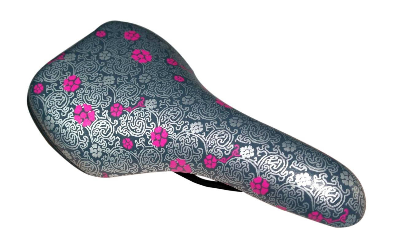 

Седло Velo в узорах цветочки