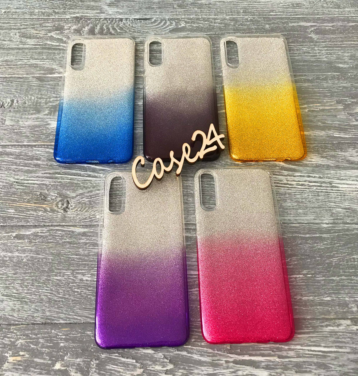 

TPU чехол Gradient для Samsung Galaxy A50 (5 цветов), Разные цвета
