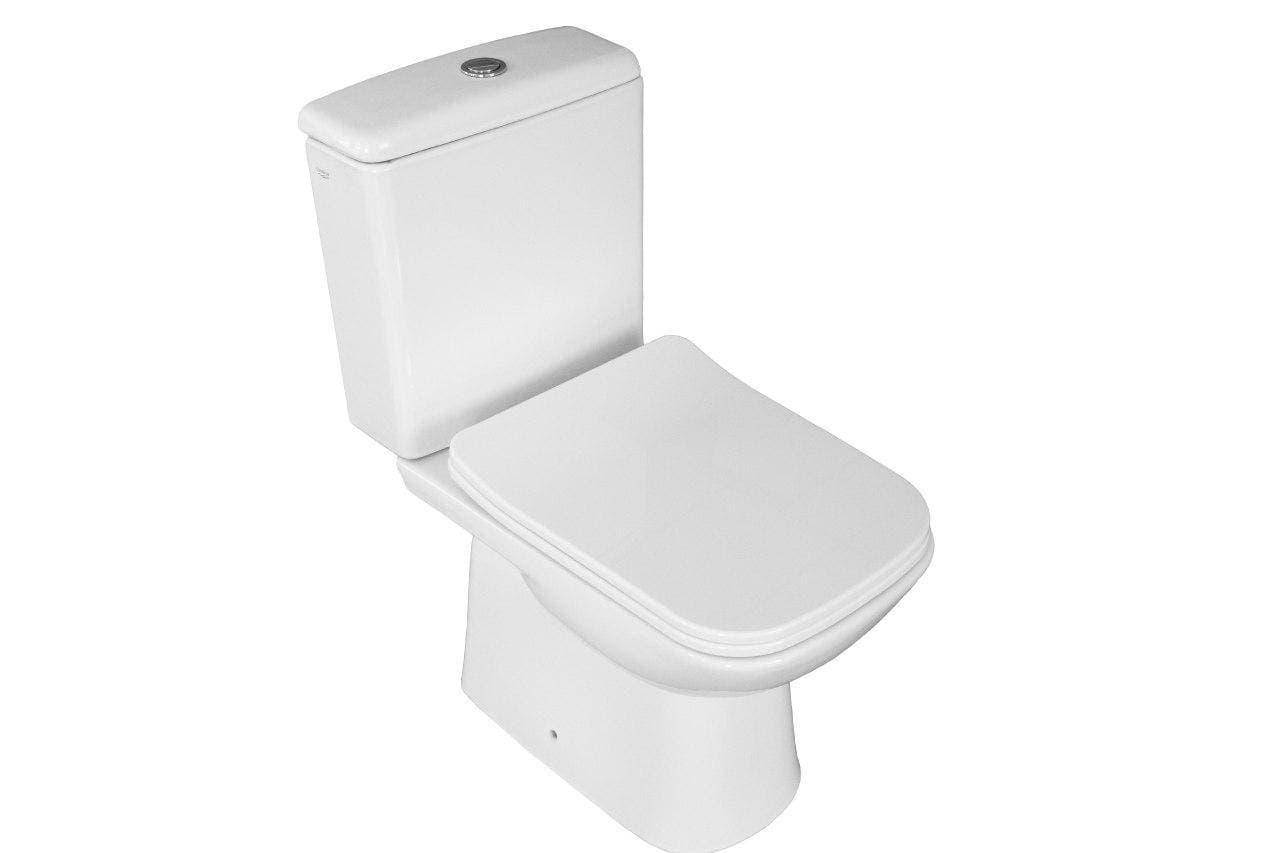 

Компакт Turkuaz Duru вертикальный выпуск с крышкой Slim Soft-Close 9SC1143001, Белый