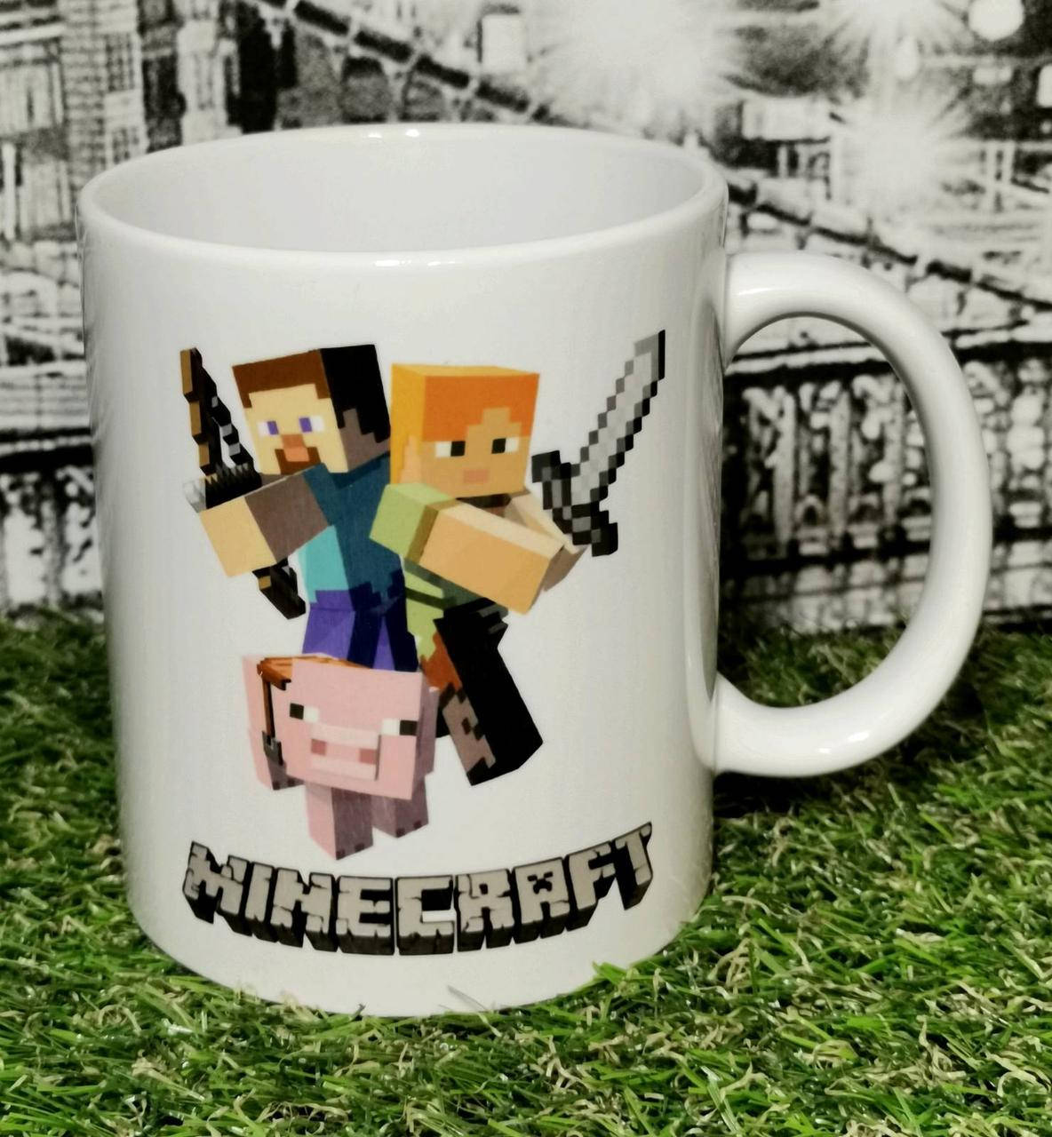 

Чашка керамическая Майнкрафт / Кружка Майнкрафт "MINECRAFT" 4