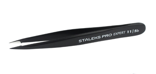 

Staleks PRO Expert 11 Type 5 Пинцет для бровей черный (точечный)