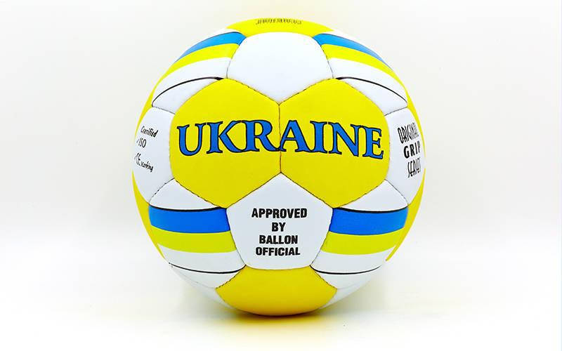 

Мяч футбольный №5 Гриппи 5сл. UKRAINE FB-0047-136 (№5, 5 сл., сшит вручную)