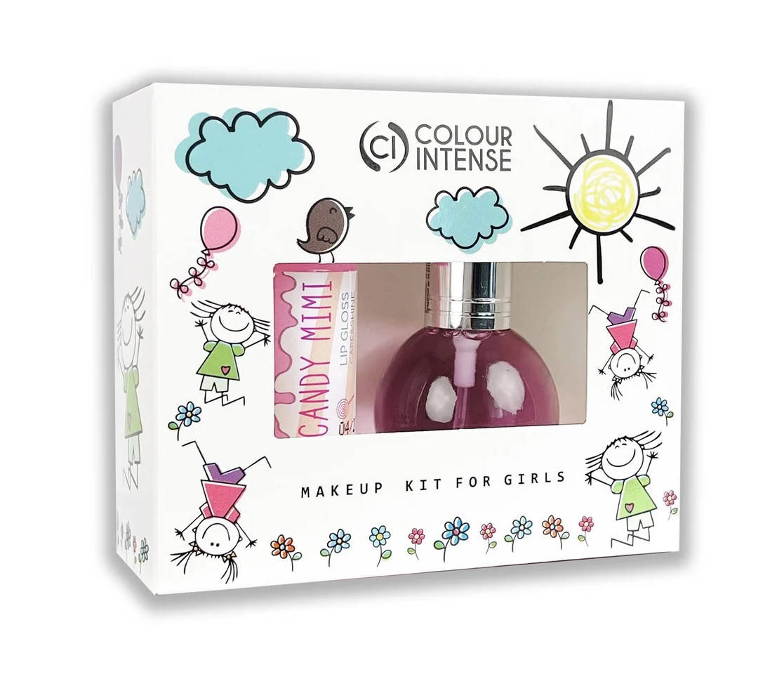 

Набор декоративной косметики Colour Intense №01 (блеск для губ + туалетная вода)