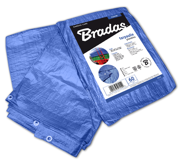 

Тент водонепроницаемый Bradas BLUE 60 гр/м2, 3x7 м PL3/7