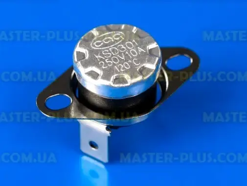 

Термостат KSD301 120°C 250В 10А с кнопочкой