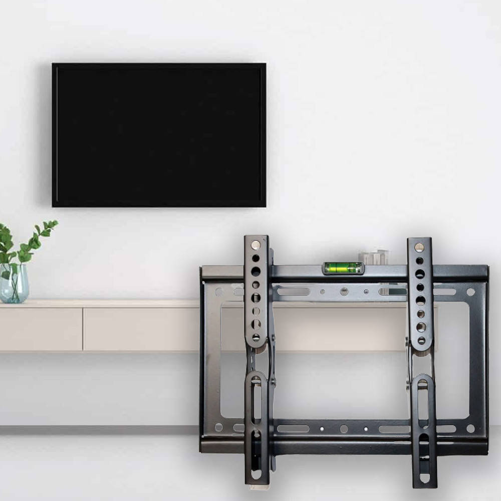 

Кронштейн для телевизора HT-003/C35 14-42см / Настенное крепление для телевизора и монитора, Черный