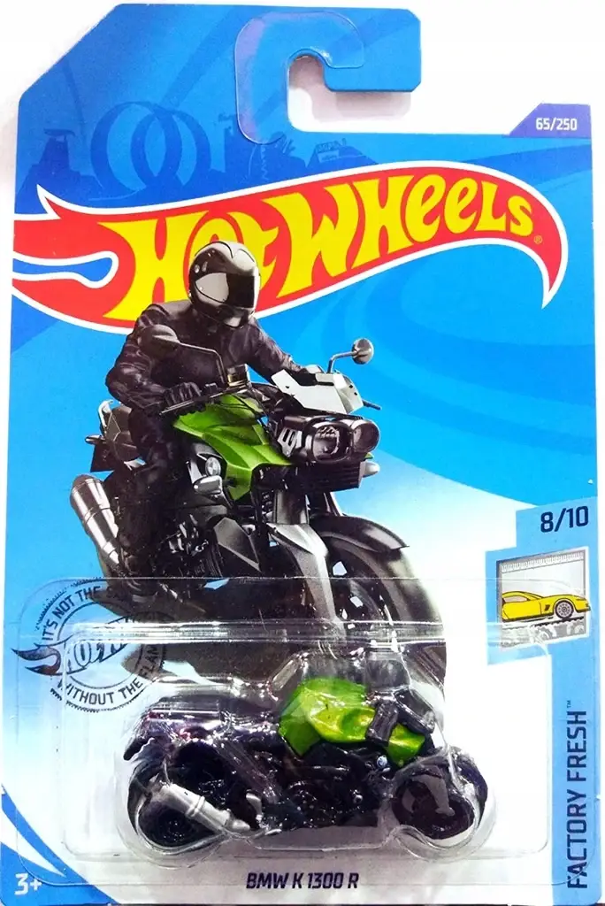 

Мотоцикл Хот Вилс Hot Wheels BMW K 1300 R Factory Fresh 8/10 Mattel GHС04-M9C0B, Черный
