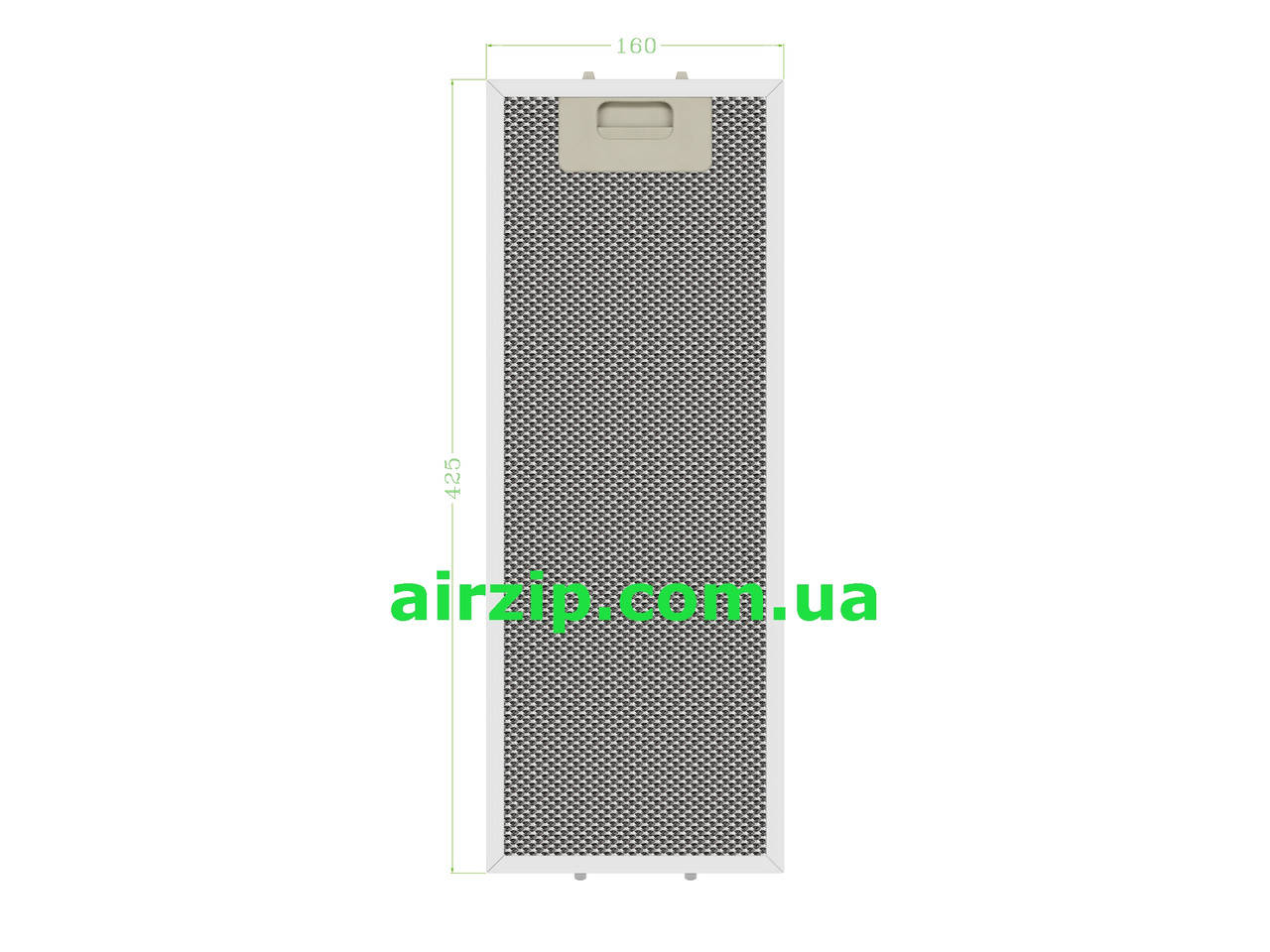 

Фильтр жировой для вытяжки 160 x 425 mm