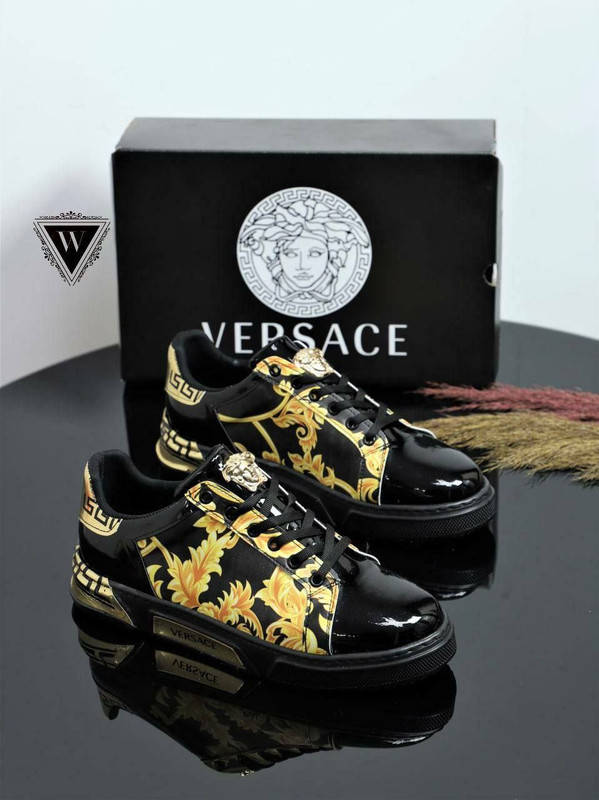 

Кроссовки VERSACE | Кеды Версаче, Черный
