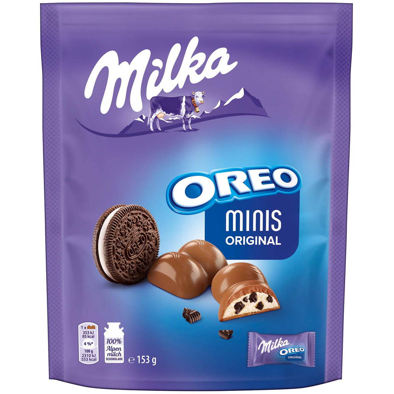 

Milka oreo minis original 153g