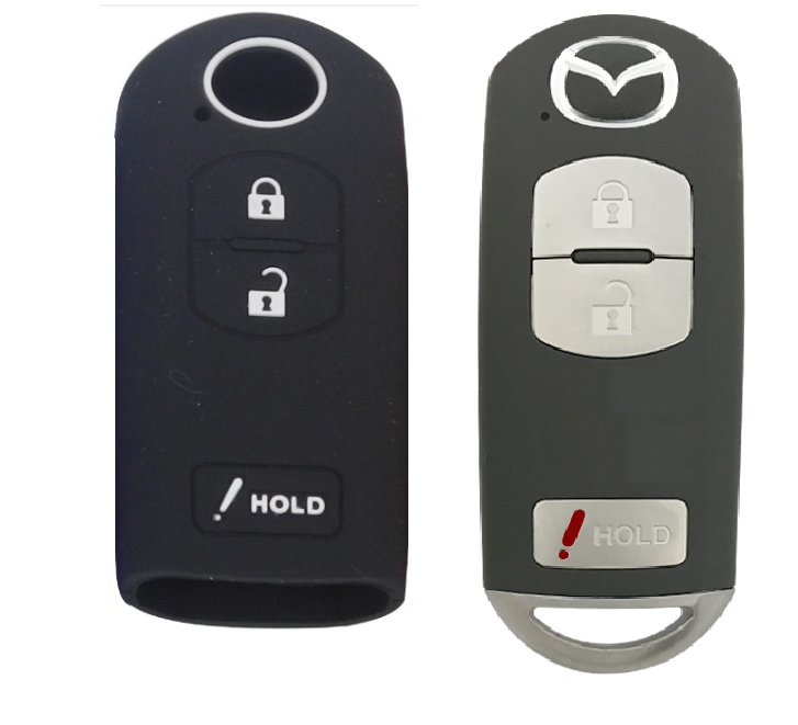 

Mazda Силиконовый чехол для ключа KC07, Черный