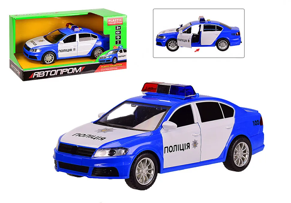 

Игрушечная машина 7967 "АВТОПРОМ" со звуковыми эффектами