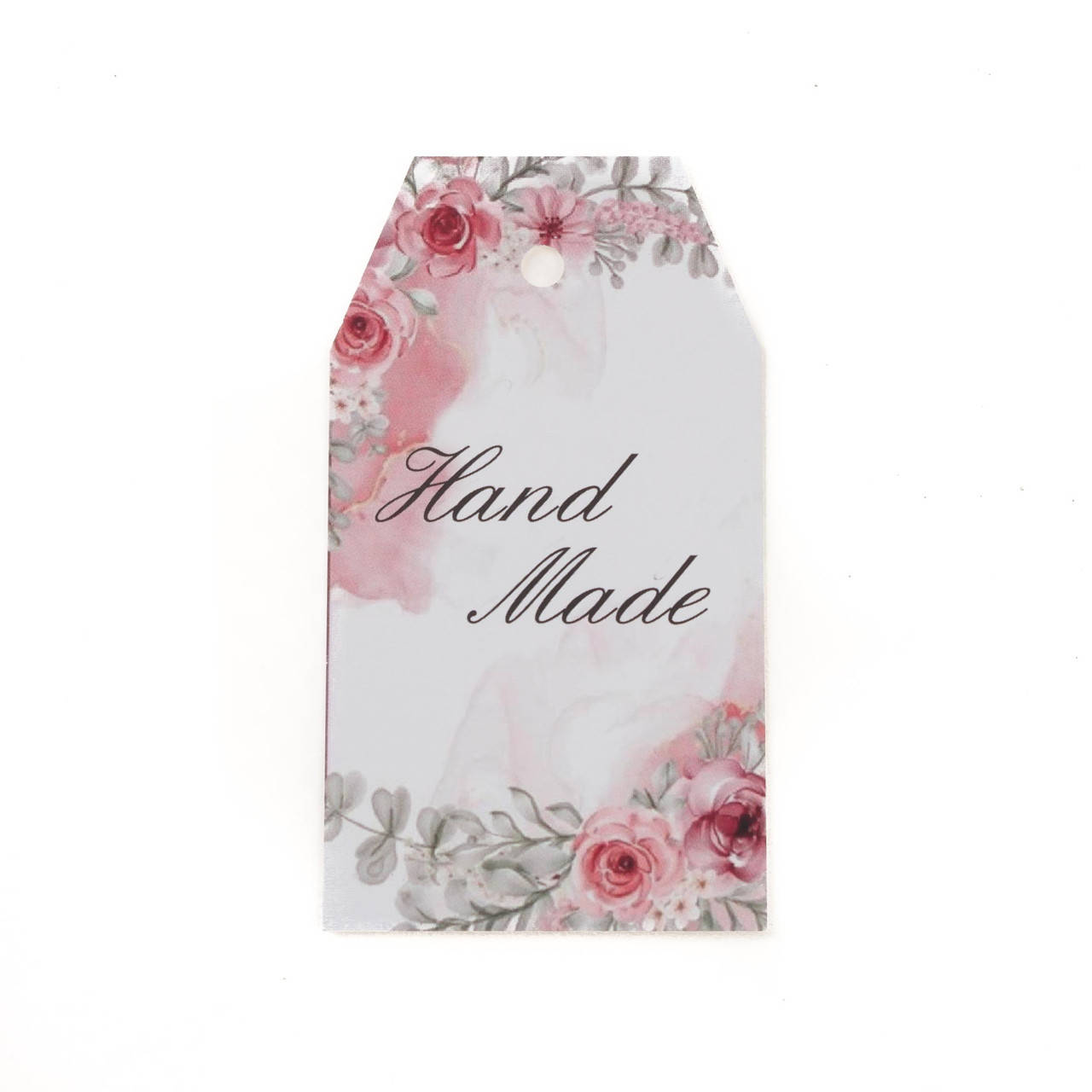 

Бирка "Hand Made" 50*90мм (10шт), Голубой