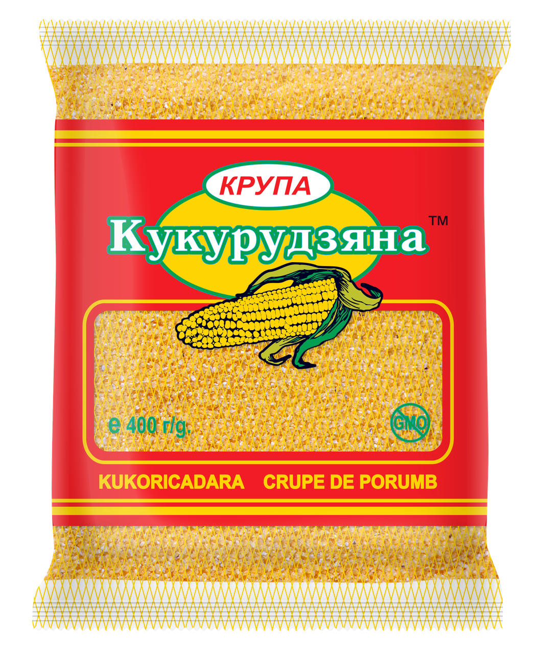 

Крупа кукурузная шлифованная №5, ТМ Хатинка, 0,4кг