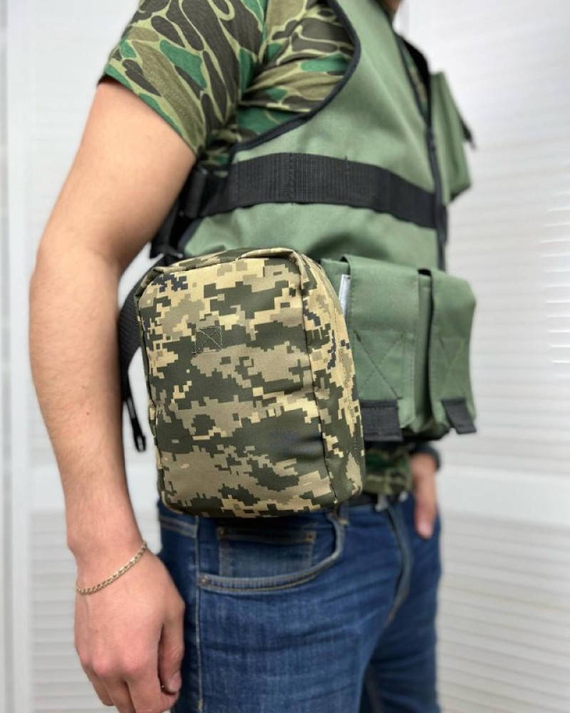 

Военная тактическая аптечка (пиксель). Производство -Турция