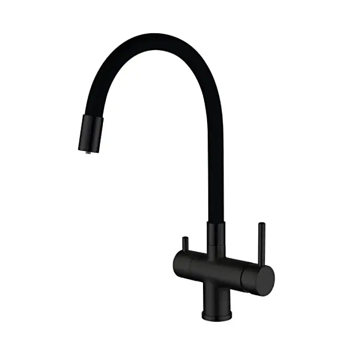 

Смеситель для кухни на две воды Gappo G4398-36 Черный