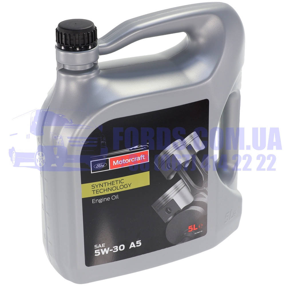 

Масло моторное 5W30 (5L) FORD MOTORCRAFT A5 (15CF54/9555502/15CF54) ORIGINAL