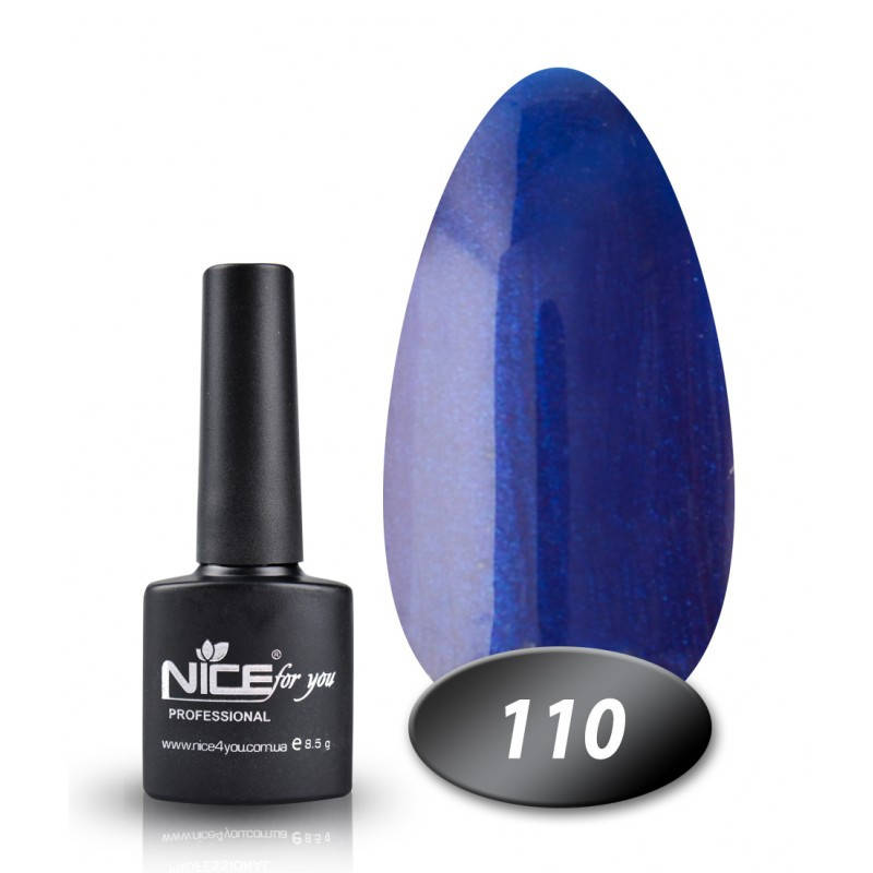 

Гель лак Nice for you 110 сапфировый 8,5 мл
