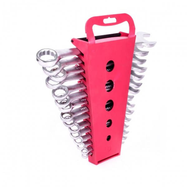 

Набор ключей комбинированных 15 ед. 6-19, 22 мм Cr-V INTERTOOL HT-1204