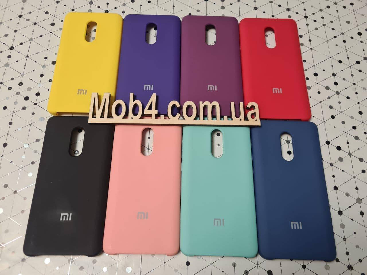 

Резиновый брендовый Soft-touch чехол для Xiaomi Redmi 5, Разные цвета