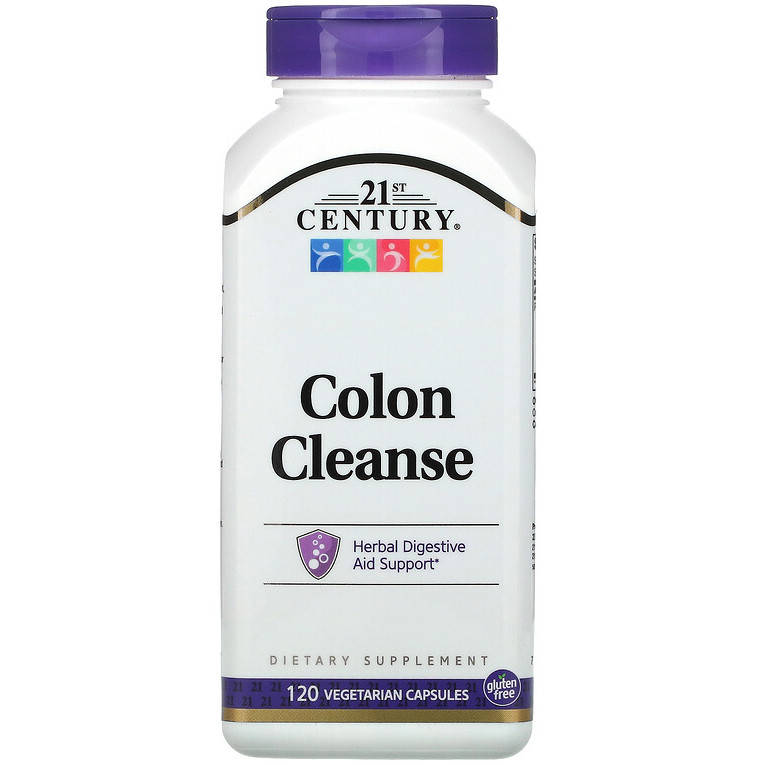 

Комплекс для очищения кишечника 21st Century "Colon Cleanse" (120 капсул)