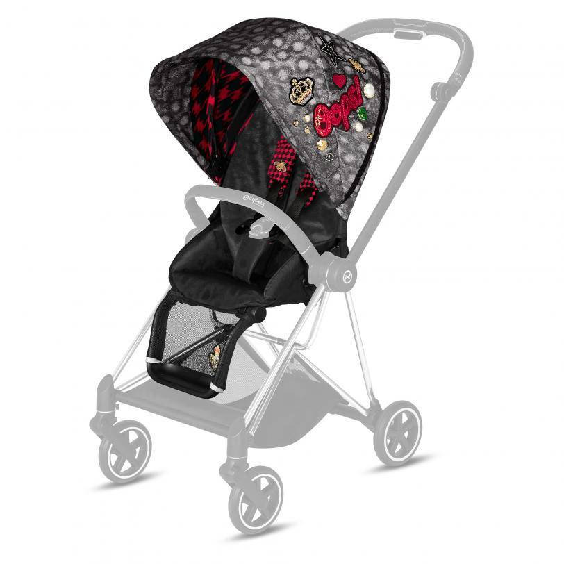 

Чехол тканевый для прогулочного блока Cybex Mios Rebellious multicolor